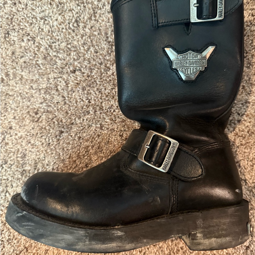 Harley-Davidson Black Riding Boots